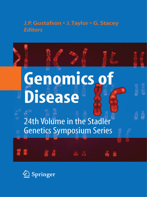 cover image of Genomics of Disease